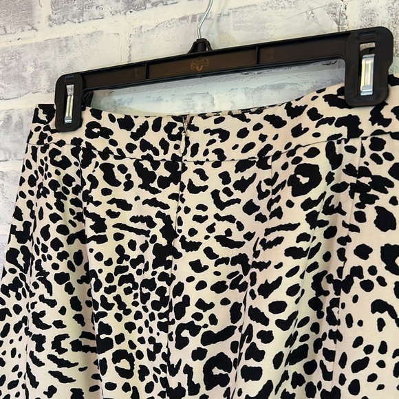 NWOT Loft Women’s Pencil Skirt Cheetah Print High Waist Black Tan Career Size 0 - Picture 6 of 8